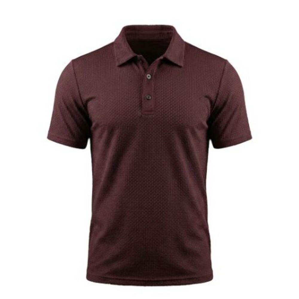 Breeze Capri Stretch Polo 2XL Comfortable Breathable Mesh Golf Burgundy Red